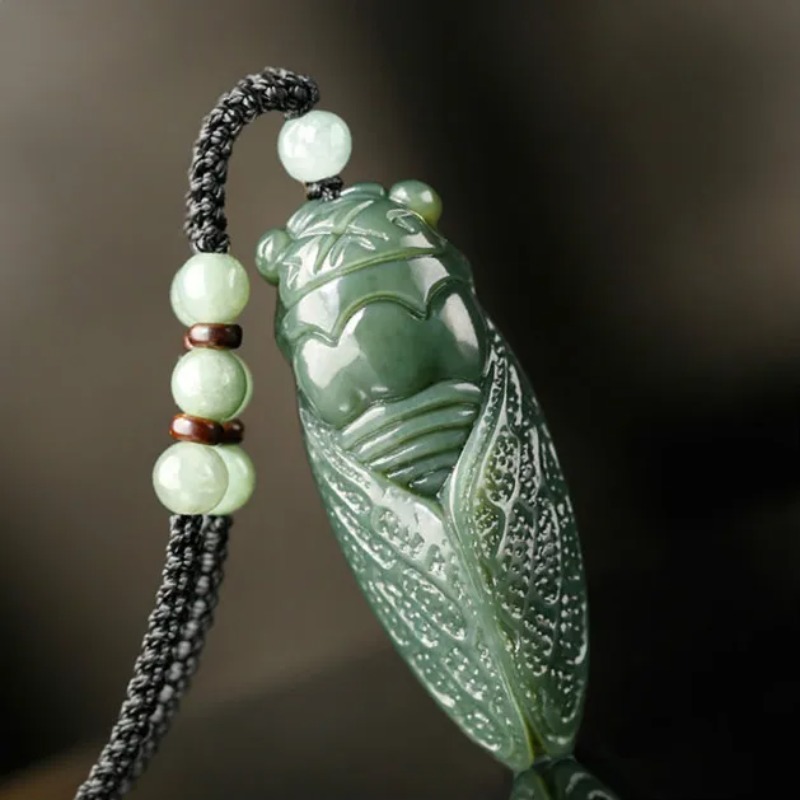Beading - Colgante de Jade Natural de Hetian