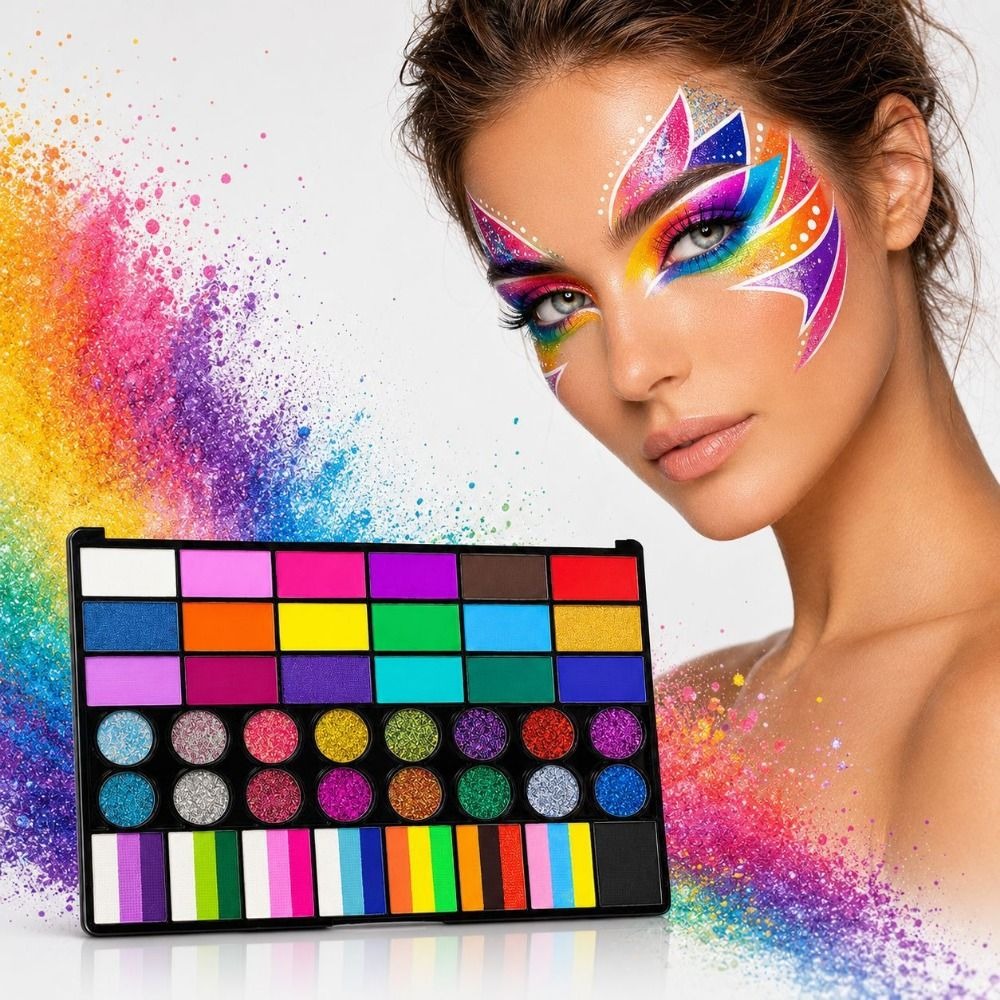 Watercolor Paint Set Solid Pigment - Juego de Pinturas Acuarelas de 42