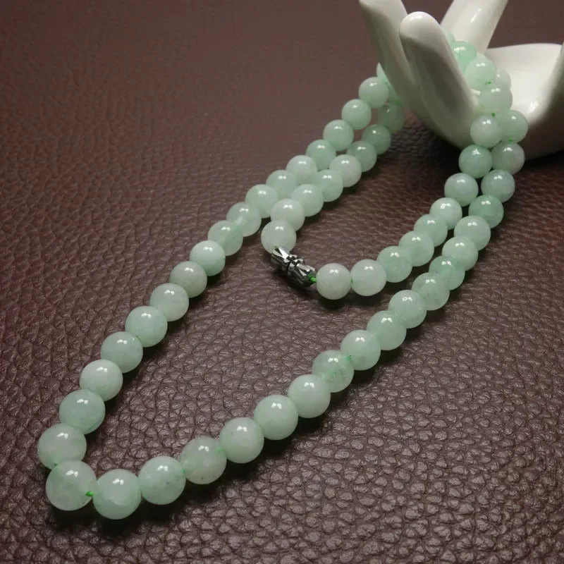 Beading - Collar de cuentas de jade verde
