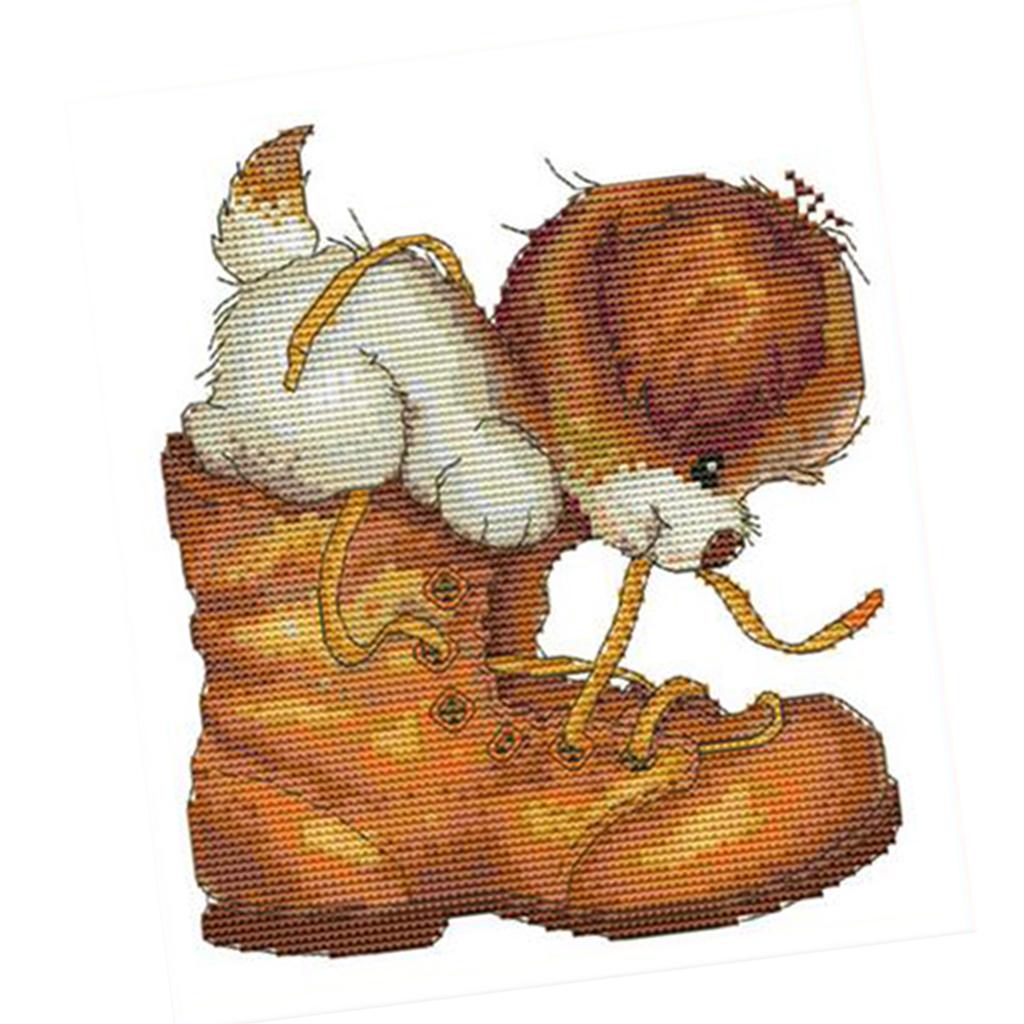 Cross Stitch Stamped Kits Beginners - Kits de Punto de Cruz Estampados,
