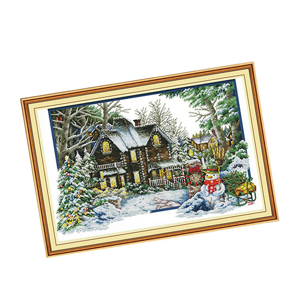 Cross Stitch Stamped Kits Beginners - Kit de punto de cruz estampado