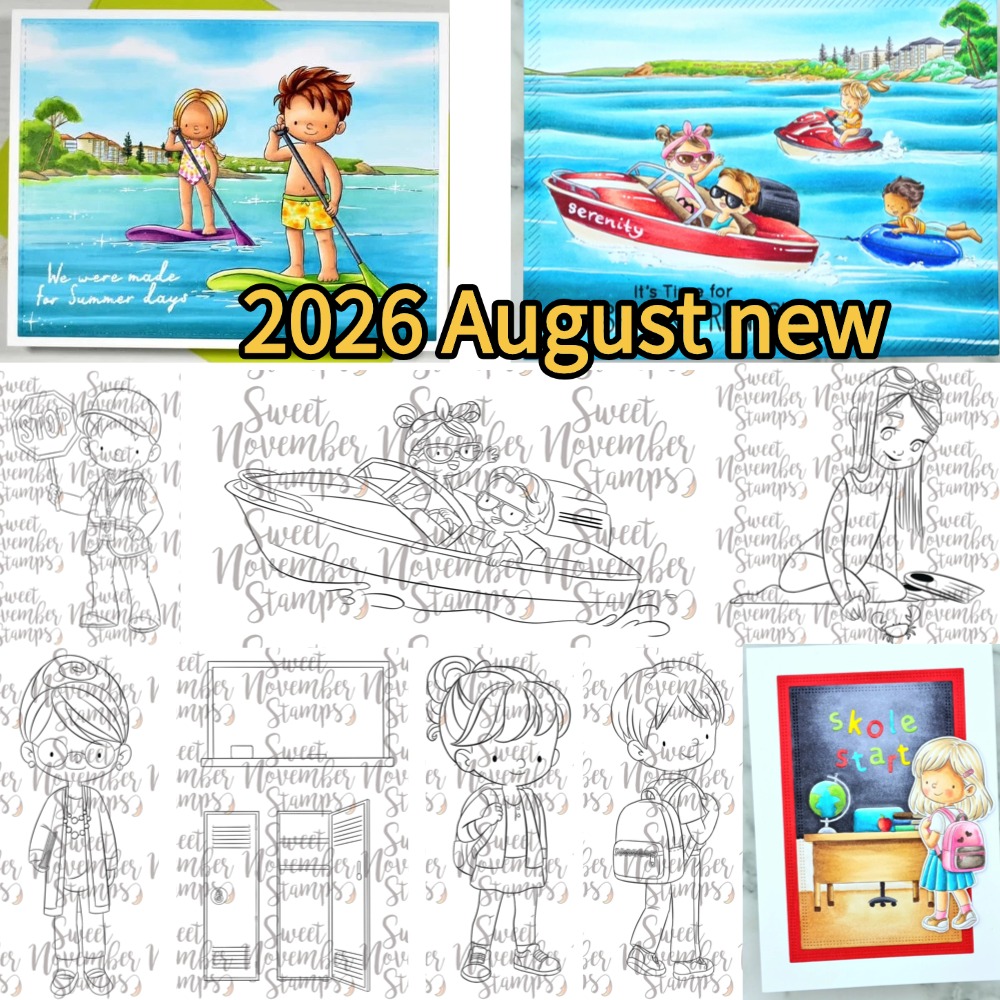 Clear Silicone Stamps For Card Making - Nuevos sellos de silicona transparentes con