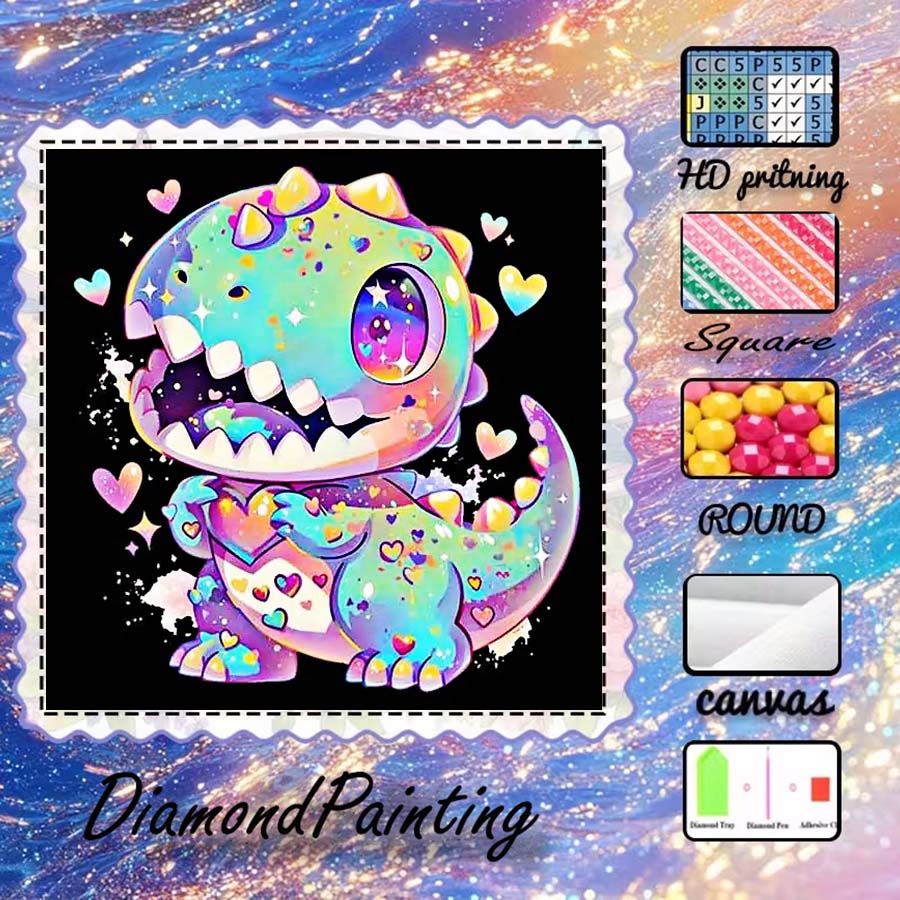 1 pieza de tela flocada 5D DIY - 5D Diamond Painting Kit Full Drill reseña y precio