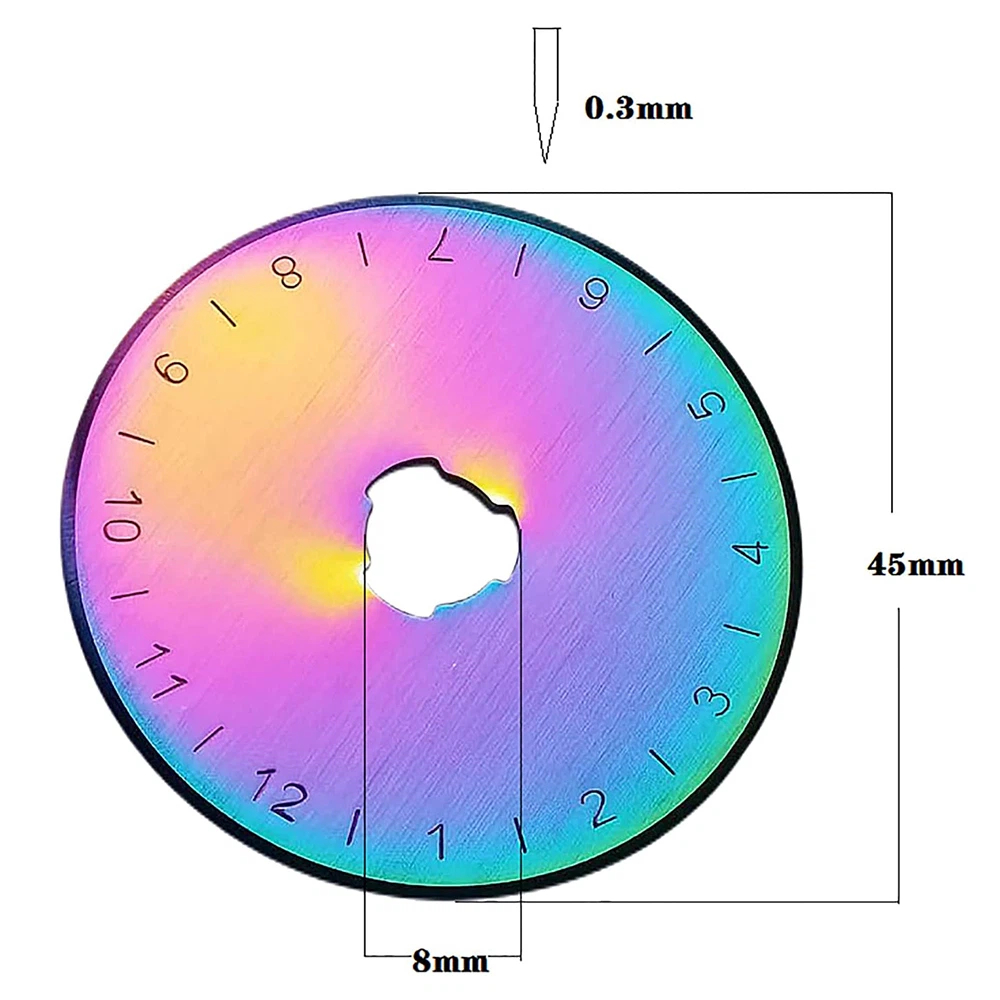 10 Cuchillas de Repuesto para  - Rotary Cutter For Fabric 45Mm reseña y precio