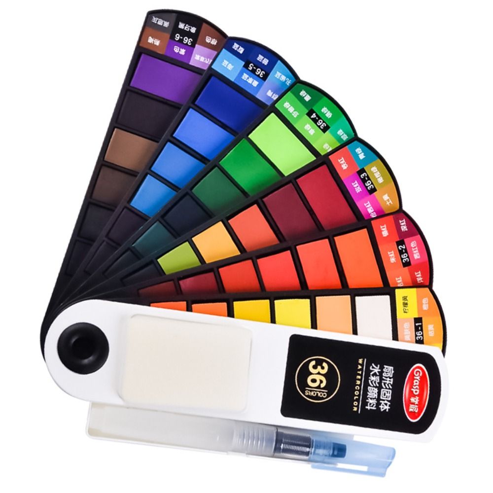 Set de Pintura de Acuarela Por - Watercolor Paint Set Solid Pigment reseña y precio