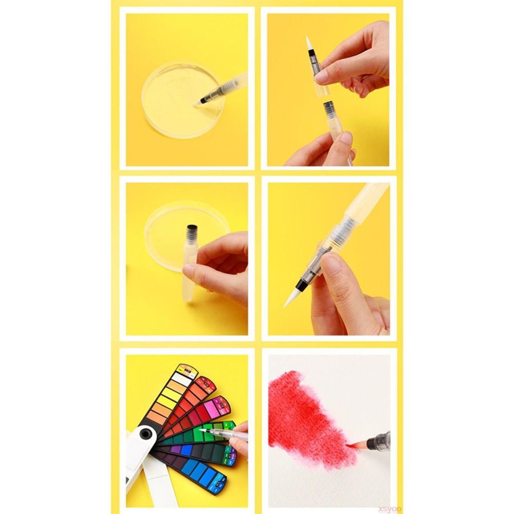 Set de Pintura de Acuarela Por - Watercolor Paint Set Solid Pigment reseña y precio