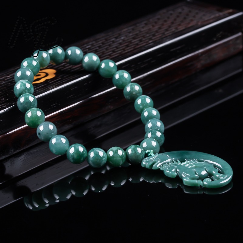 Pulsera de Jadeíta Natural Azu - Beading reseña y precio