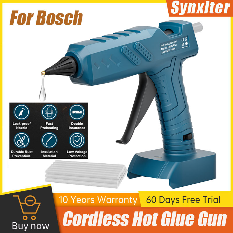 Pistola de pegamento termofusi - Hot Melt Glue Gun Cordless reseña y precio