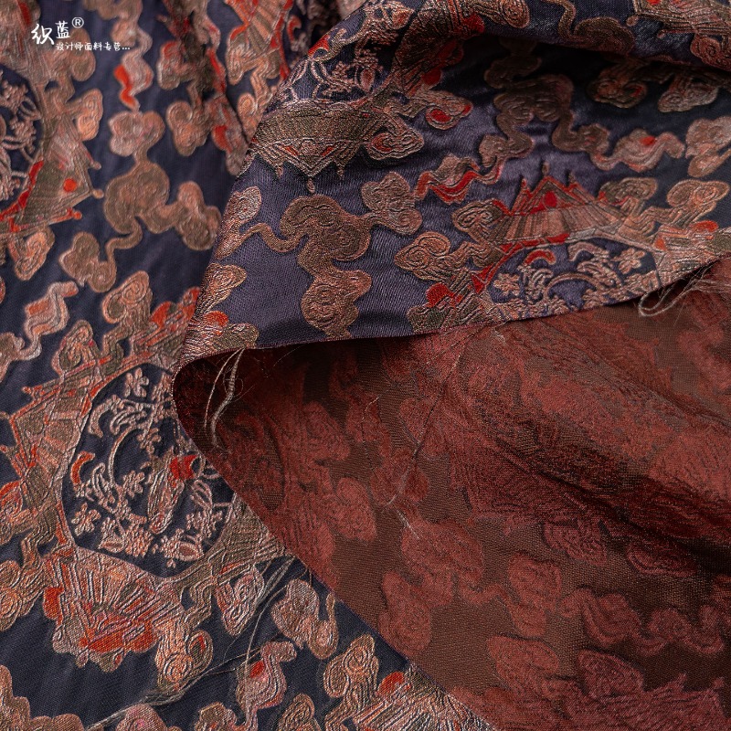 Tela Jacquard Floral de Rayón  - Sewing reseña y precio