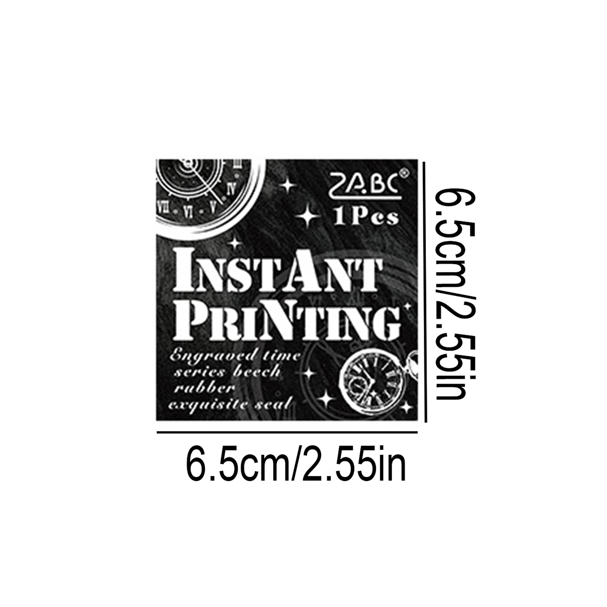 Sello de Madera con Patrón de  - Scrapbooking reseña y precio