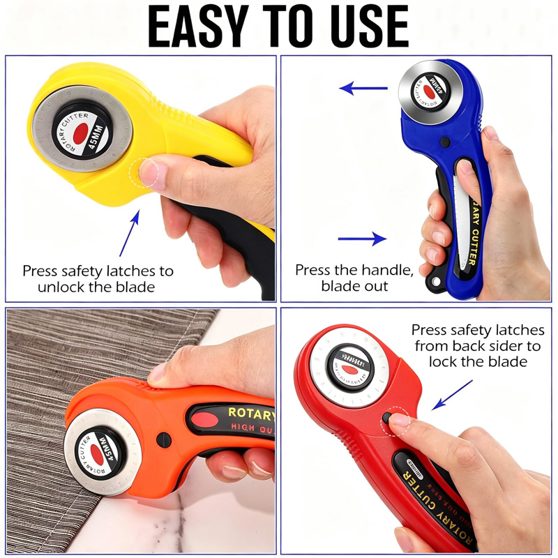 Cortador Rotatorio de Tela con - Rotary Cutter For Fabric 45Mm reseña y precio