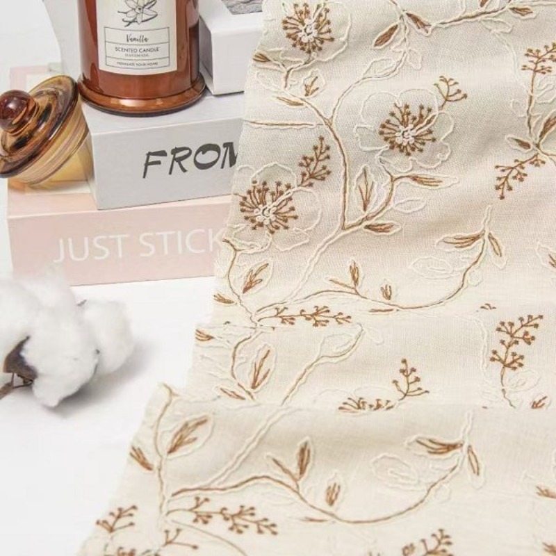 Tela de encaje de tul bordado, - Sewing reseña y precio