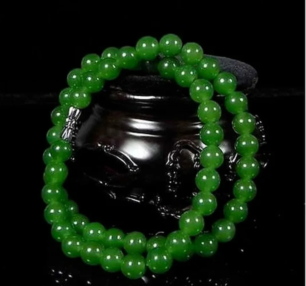 Collar de cuentas verdes natur - Beading reseña y precio