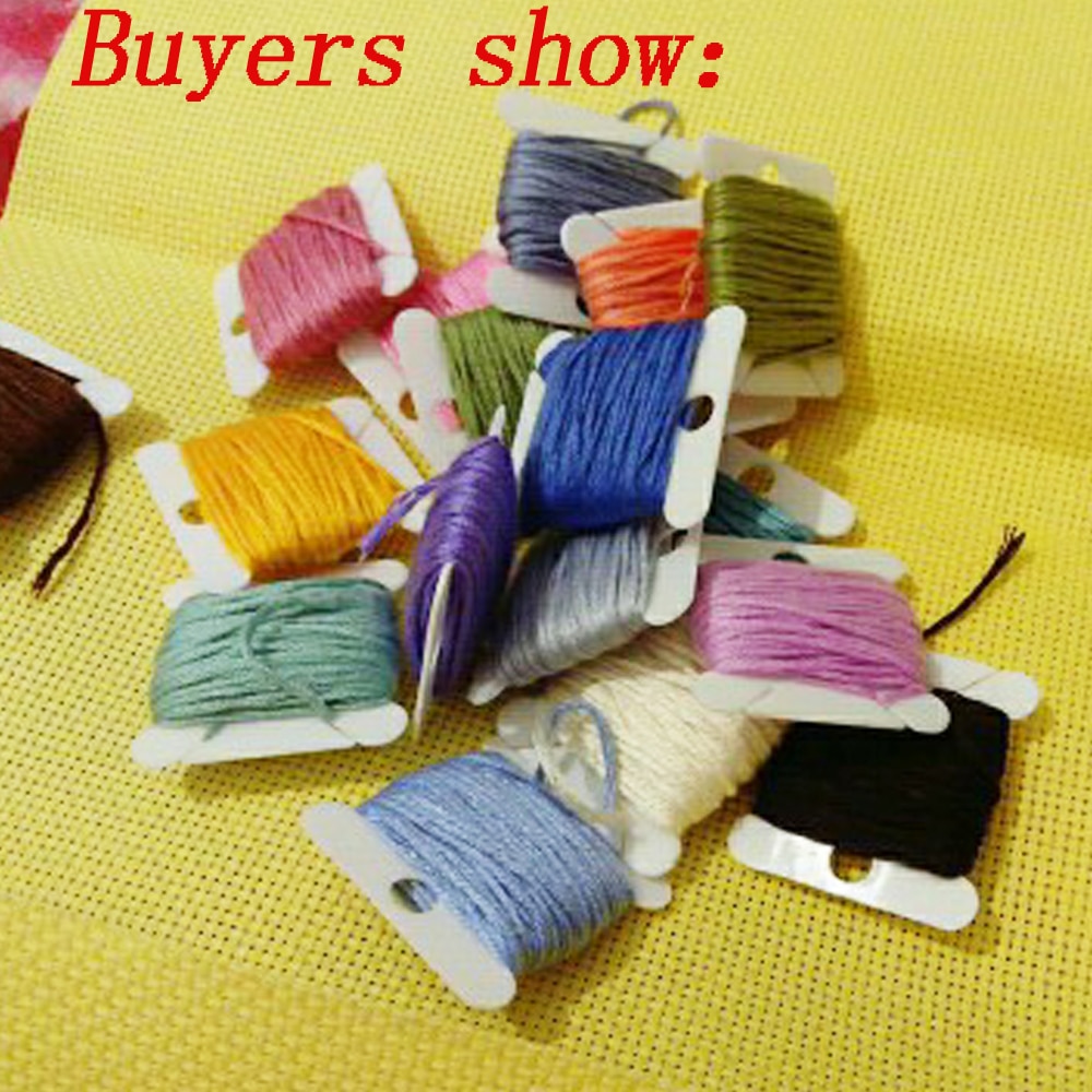 30 Uds. De bobinas de hilo de  - Cotton Embroidery Thread Skeins reseña y precio