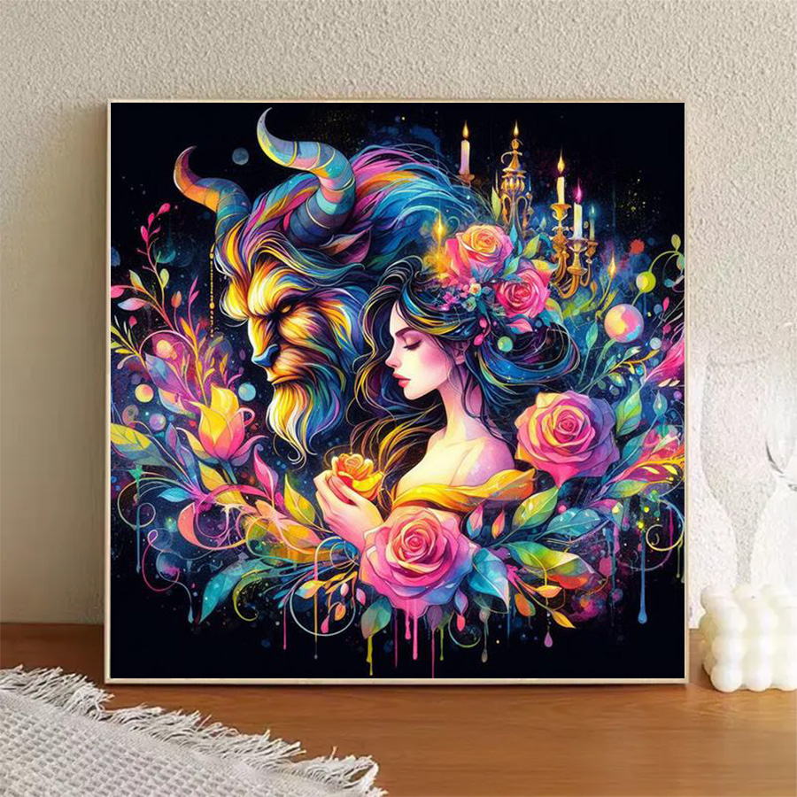 1 pieza - Potdemiel-5D-DIY - T - 5D Diamond Painting Kit Full Drill reseña y precio