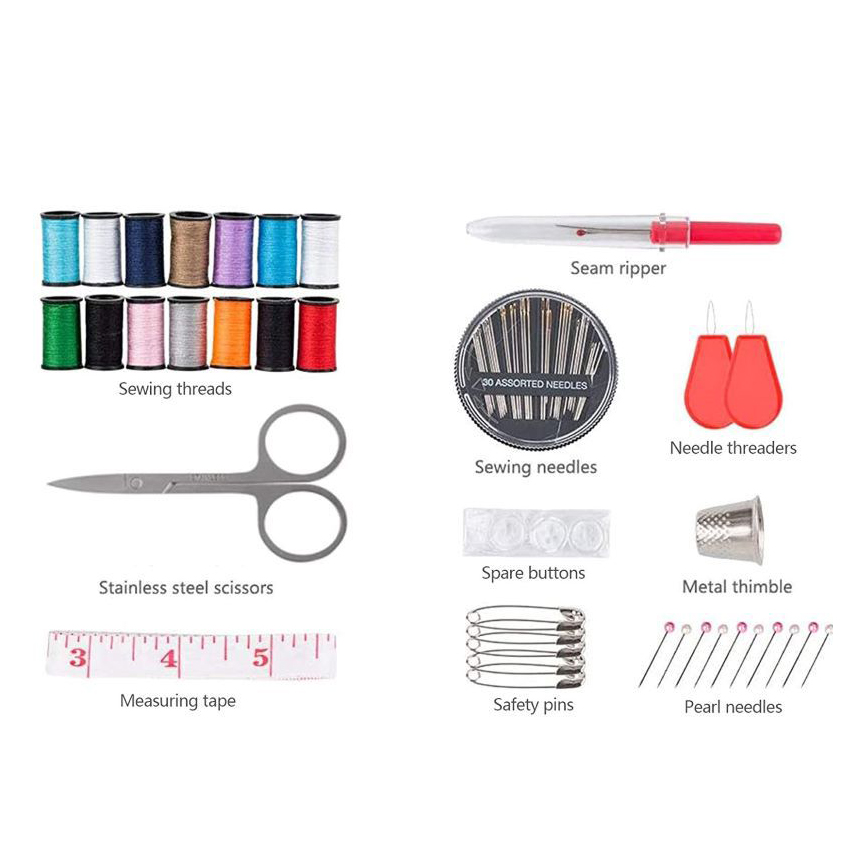 Kit de costura compacto y port - Cotton Embroidery Thread Skeins reseña y precio