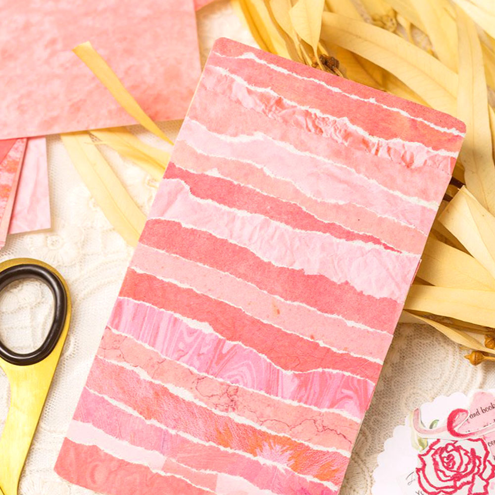 100 Uds. Fondo de textura colo - Vintage Junk Journal Scrapbooking Paper reseña y precio