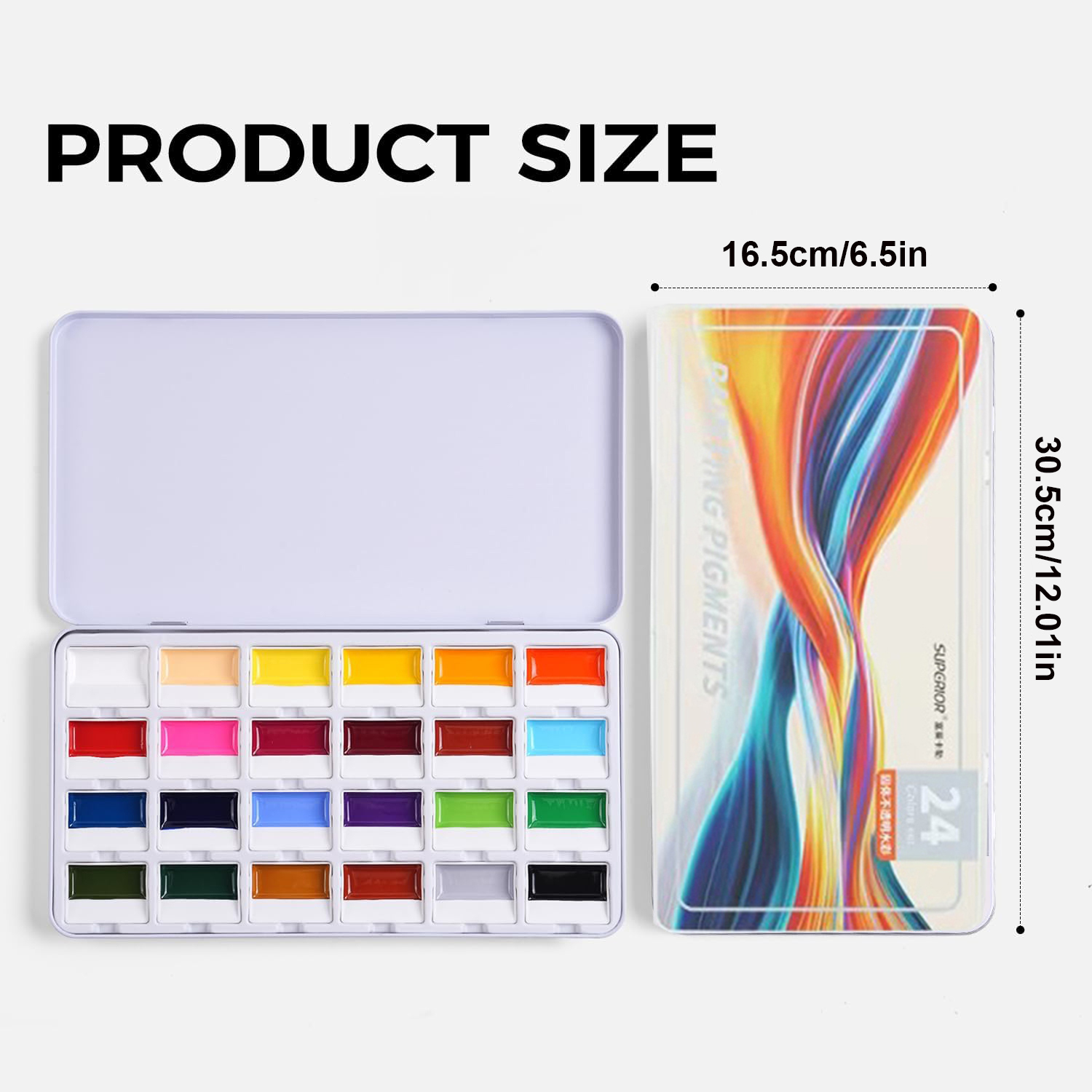 Juego de Pintura de Acuarela S - Watercolor Paint Set Solid Pigment reseña y precio