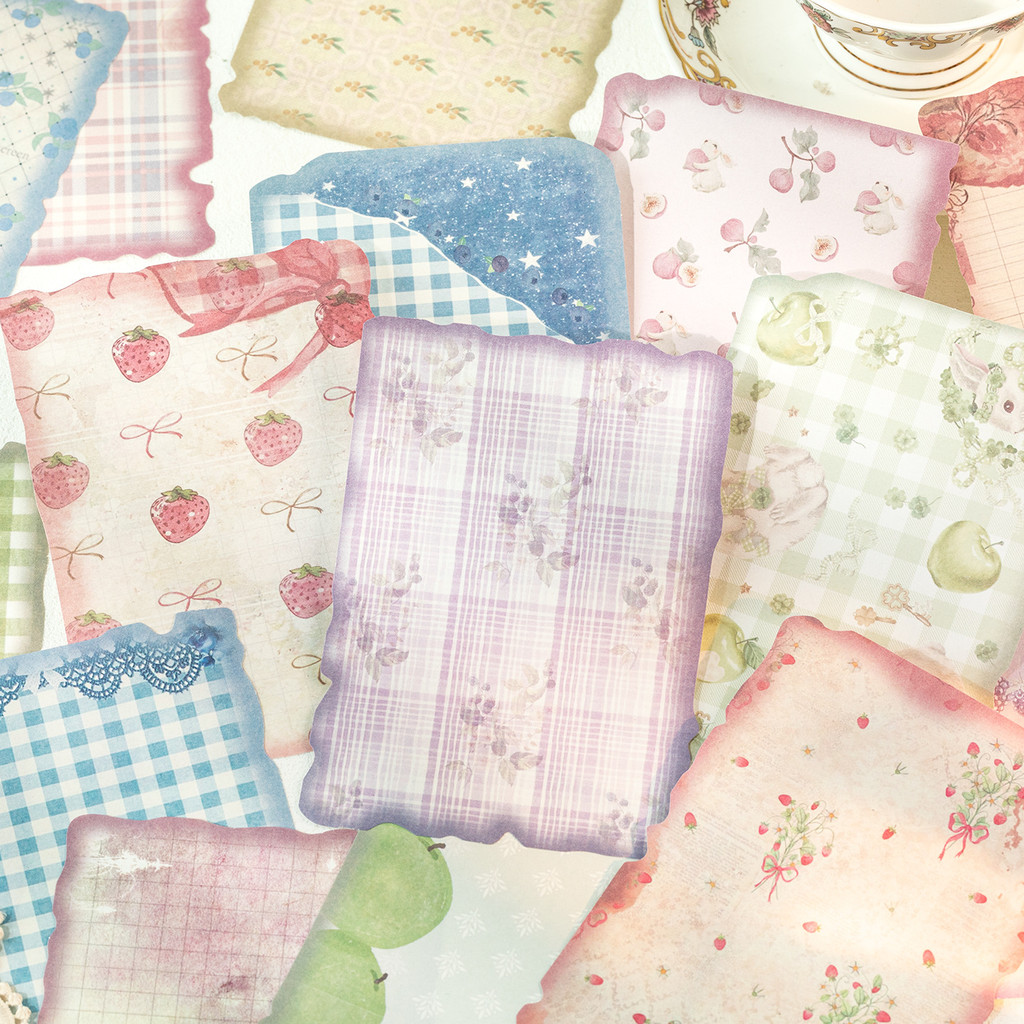 30 Hojas de Papel Vintage para - Vintage Junk Journal Scrapbooking Paper reseña y precio