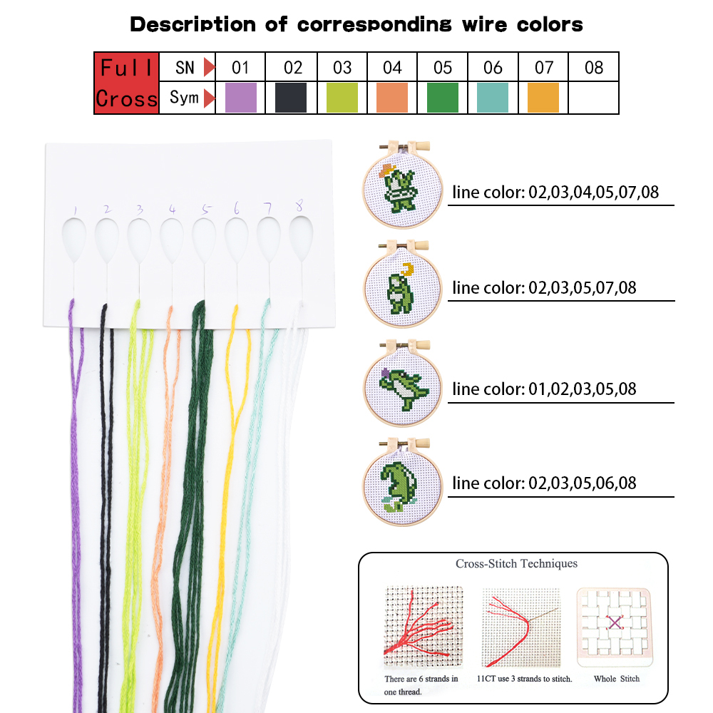 Kit de Bordado de 4 Piezas par - Embroidery reseña y precio