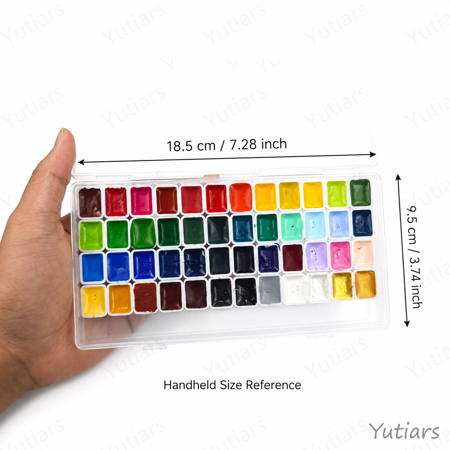 Juego de Pintura de Acuarela G - Watercolor Paint Set Solid Pigment reseña y precio