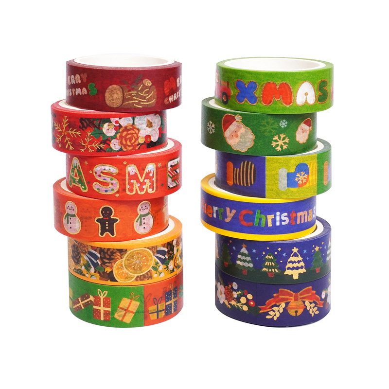 12 rollos de cinta Washi vinta - Scrapbooking reseña y precio