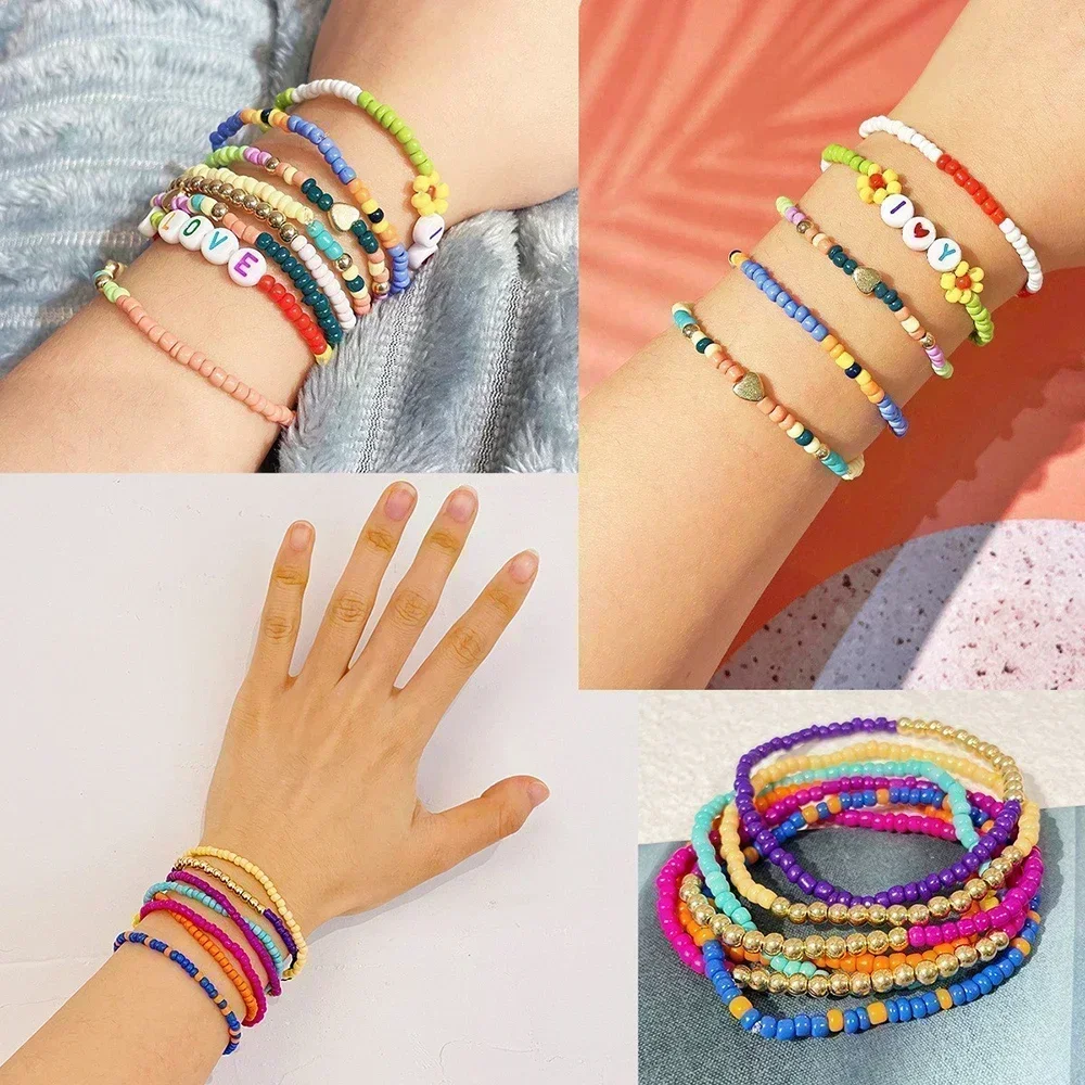 Cuentas de vidrio coloridas de - Glass Seed Beads 2Mm Jewelry Making reseña y precio