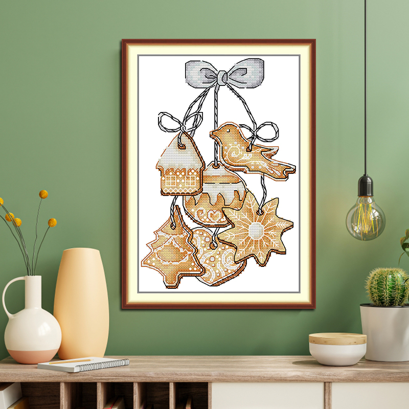 Kit de punto de cruz fácil par - Cross Stitch Stamped Kits Beginners reseña y precio