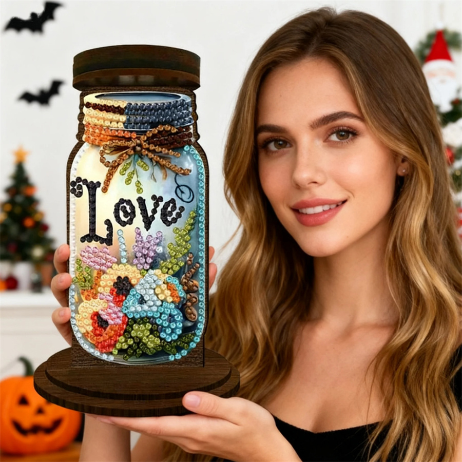 Portavelas con motivos de amor - Painting Supplies reseña y precio