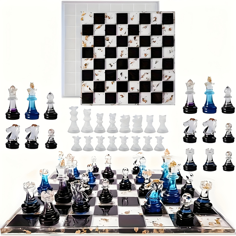 Juego de moldes de silicona de - Silicone Epoxy Resin Molds Set reseña y precio