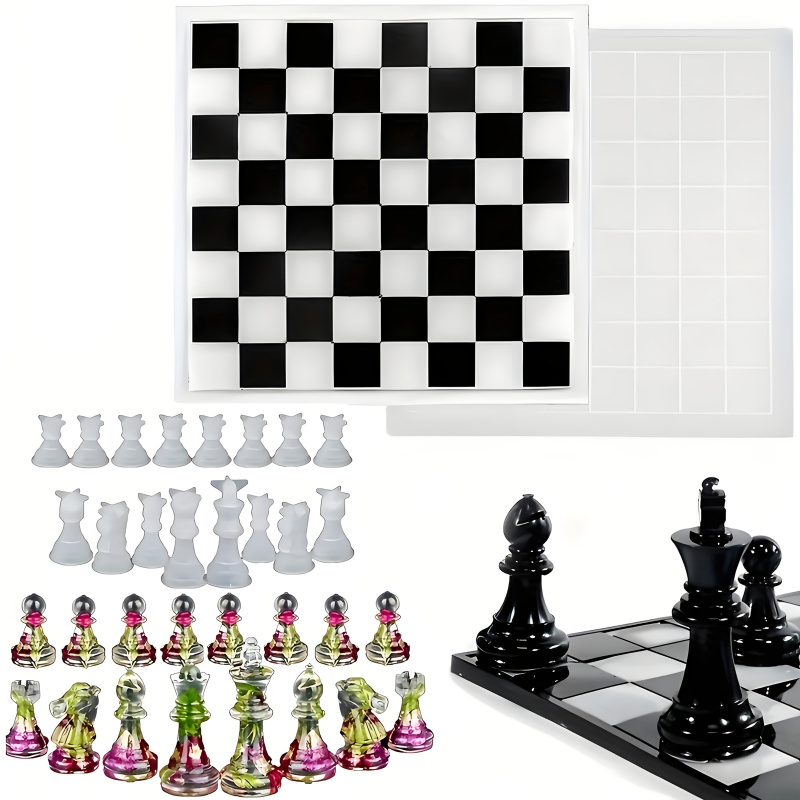 Juego de moldes de silicona de - Silicone Epoxy Resin Molds Set reseña y precio