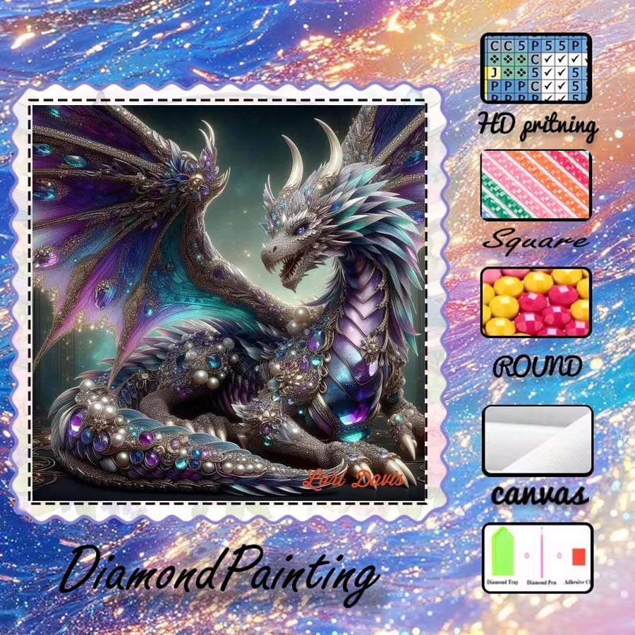 1 pieza de tela flocada 5D DIY - 5D Diamond Painting Kit Full Drill reseña y precio