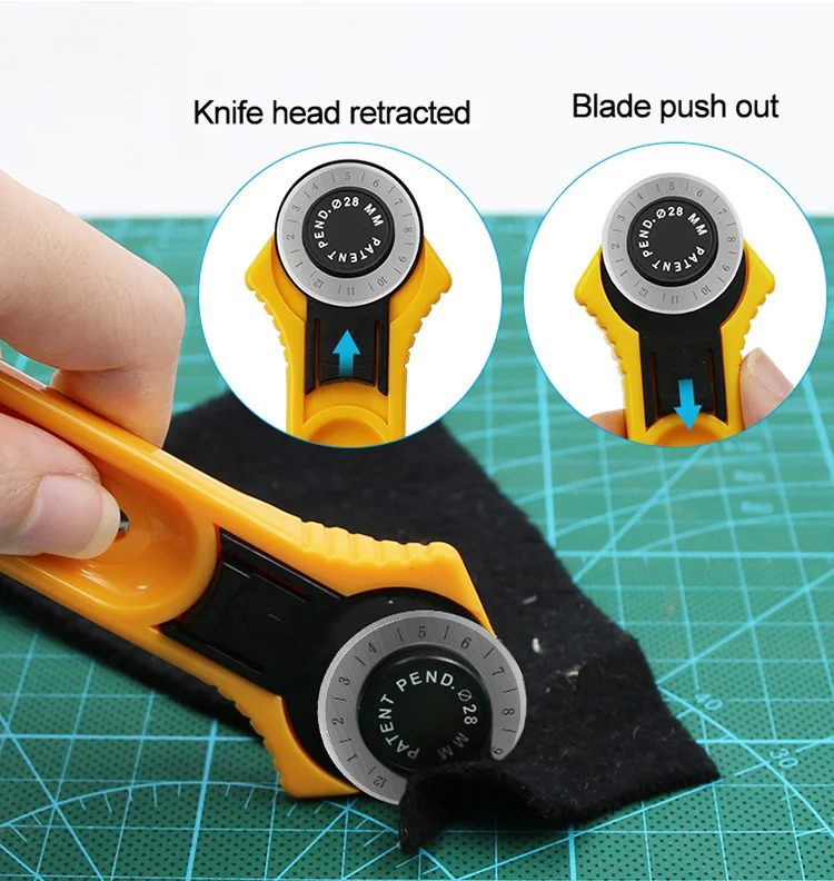 Cuchillas de corte rotativas d - Rotary Cutter For Fabric 45Mm reseña y precio