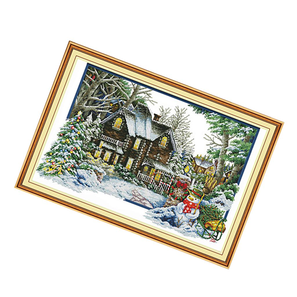 Kit de punto de cruz estampado - Cross Stitch Stamped Kits Beginners reseña y precio