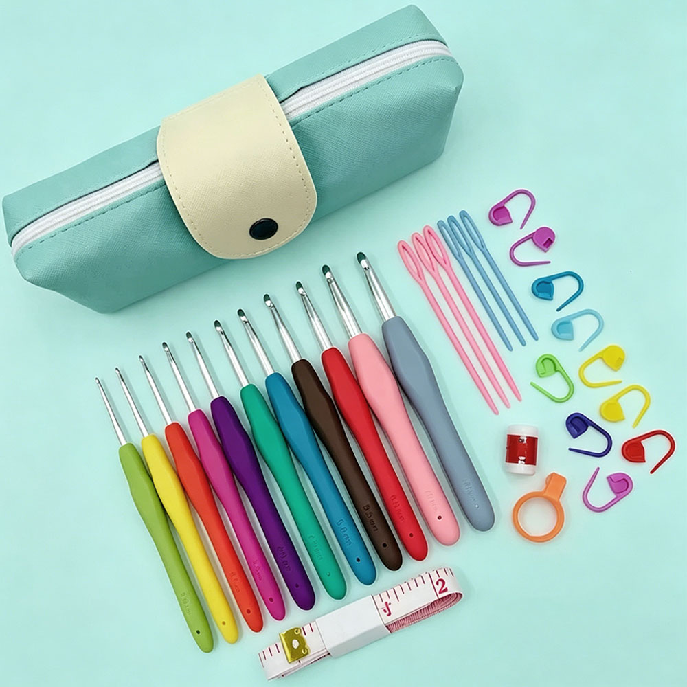 Juego de 37 Agujas de Ganchill - Sewing reseña y precio